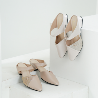 Jemima Heels | Cream