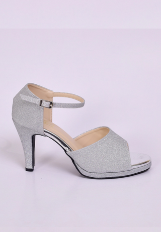 Melissa Strap heels | Silver