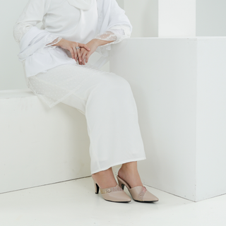 Mika Heels | Cream