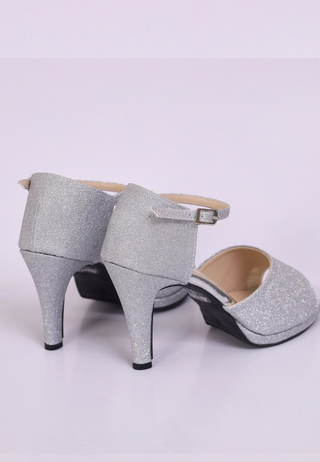 Melissa Strap heels | Silver