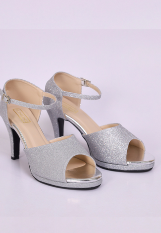 Melissa Strap heels | Silver