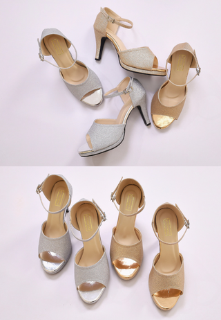 Melissa Strap heels | Silver