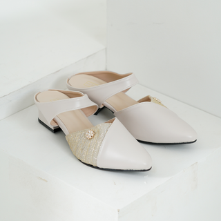 Jemima Heels | Cream