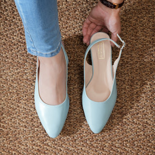 Alora Heels | Soft Blue