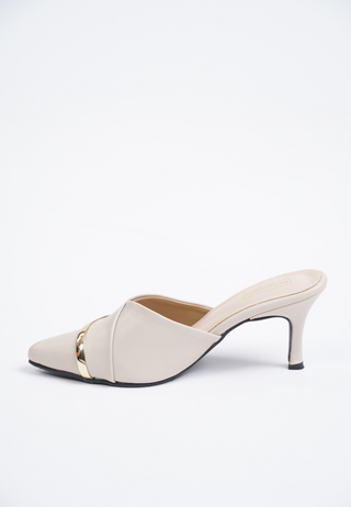 Iris Mules - Cream