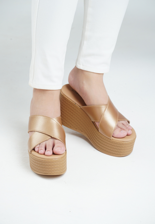 HM Platform Wedge | Gold