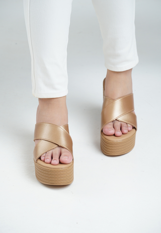 HM Platform Wedge | Gold