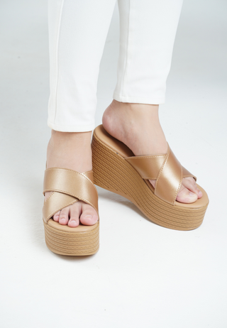 HM Platform Wedge | Gold