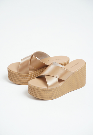 HM Platform Wedge | Gold