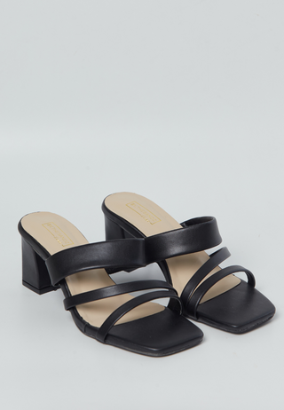 The Khalila Heels | Black