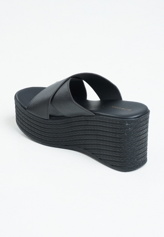 HM Platform Wedge | Black