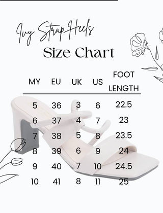 Ivy Strap Heels - Grey